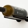 Vino Rails Cork Forward Metal Wine Rack in Black