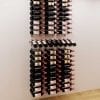 W Series Presentation Row Wine Rack Kit in Brushed Nickel