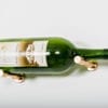 Vino Pins Magnum 1 Bottle Wine Rack, for drywall installation, in golden bronze