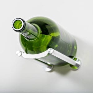Vino Rails Magnum 1 bottle metal wine rack