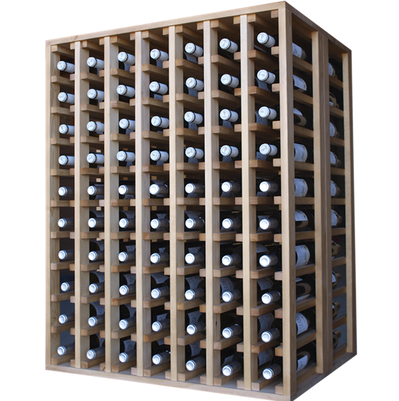 Large Wooden Wine Rack