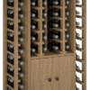 Wood wine cabinet