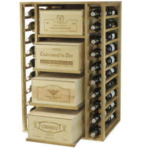 wine crate storage