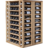 High Capacity Wooden Wine Rack