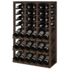 Wooden Wine Display Dark