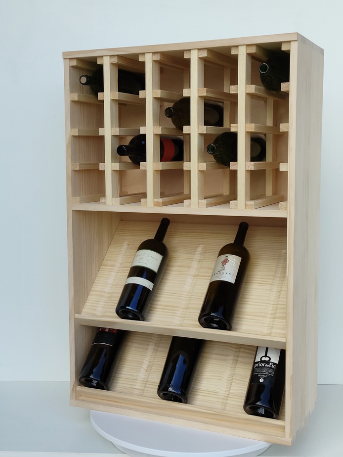 Wooden Magnum Display