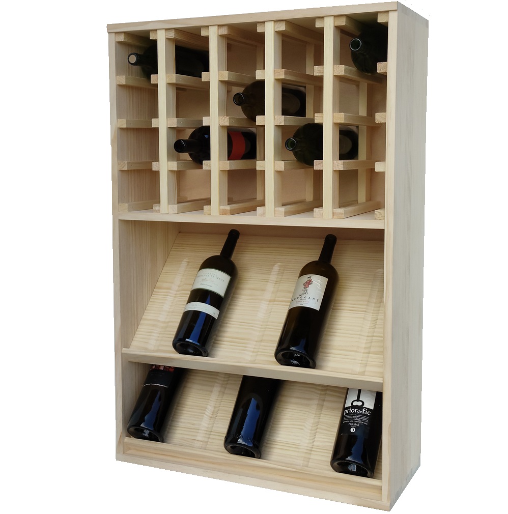 Wooden Magnum Display