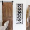 Center Frame Wall-Mounted Wine Rack - Image 6