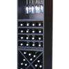 Bottles and glasses cabinet Merlot Series 631642 - Image 6