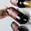 VinoGuard Baga Wall Wine Rack 9 Bottles Modern Design - Image 8
