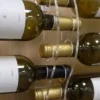 VinoGuard Encruzado Acrylic Wall mounted Wine Rack 6 Bottles - Image 4