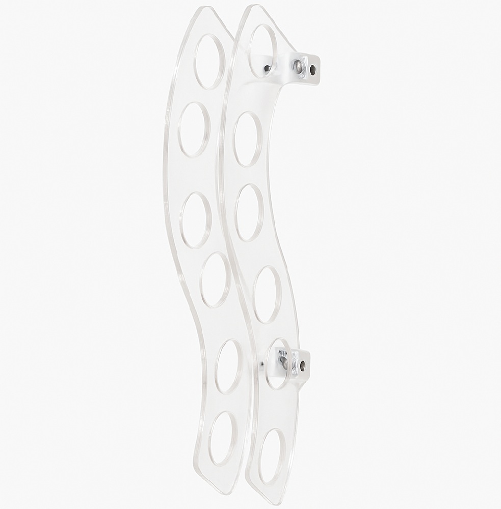 Acrylic Wall mounted Wine Rack