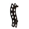 Black Acrylic Wall mounted Wine Rack