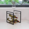 VinoGuard Reserva Table Wine Rack 3 Bottles Decorative - Image 4