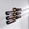 VinoGuard Trincadeira Wall mounted Wine Rack Metal & Wood 6 Bottles - Image 3