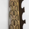 VinoGuard Trincadeira Wall mounted Wine Rack Metal & Wood 18 Bottles - Image 5