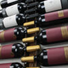 VinoGuard Trincadeira Wall mounted Wine Rack Metal & Wood 6 Bottles - Image 4