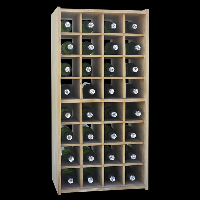 Monastrell wooden wine rack kit for 32 bottles 352020 - Image 4