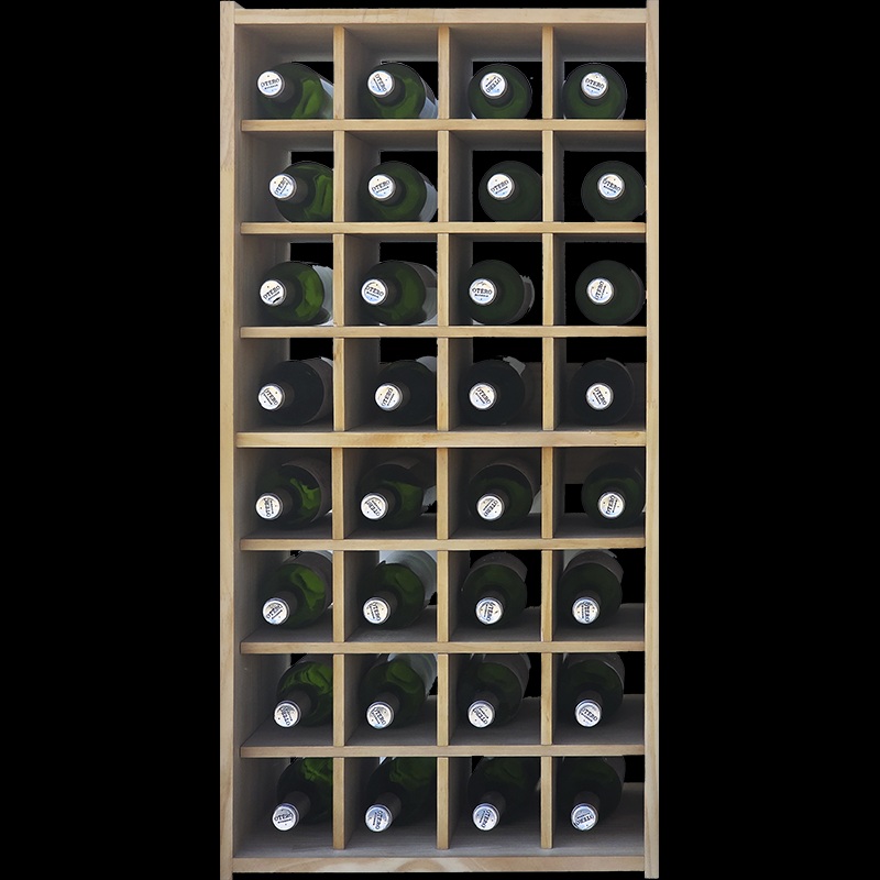 Monastrell wooden wine rack kit for 32 bottles 352020 - Image 5