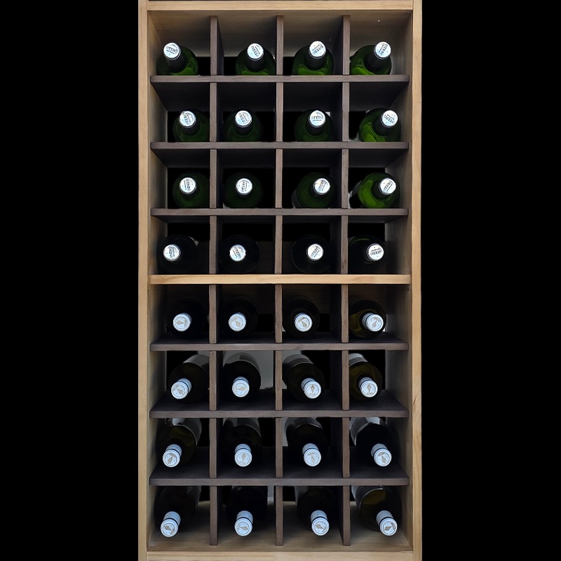 Monastrell wooden wine rack kit for 32 bottles 352020 - Image 8
