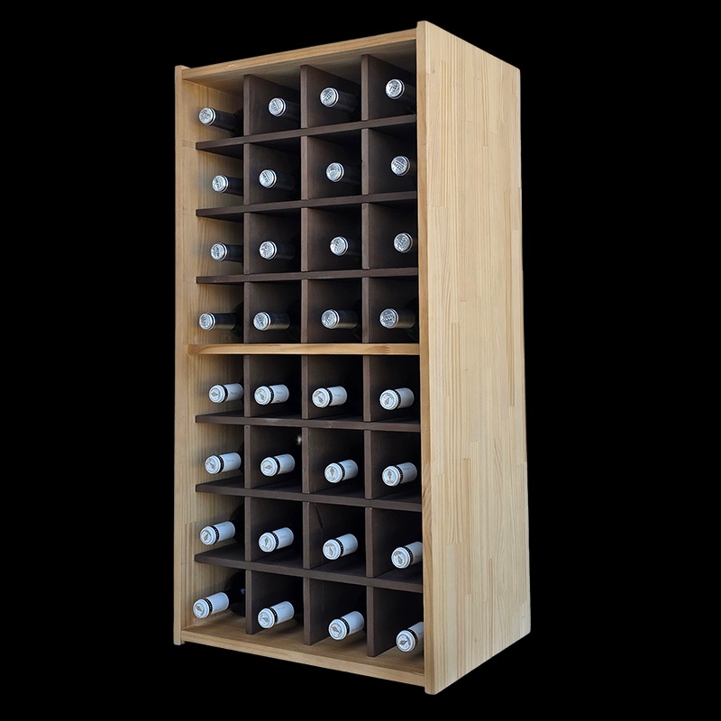 Monastrell wooden wine rack kit for 32 bottles 352020 - Image 9