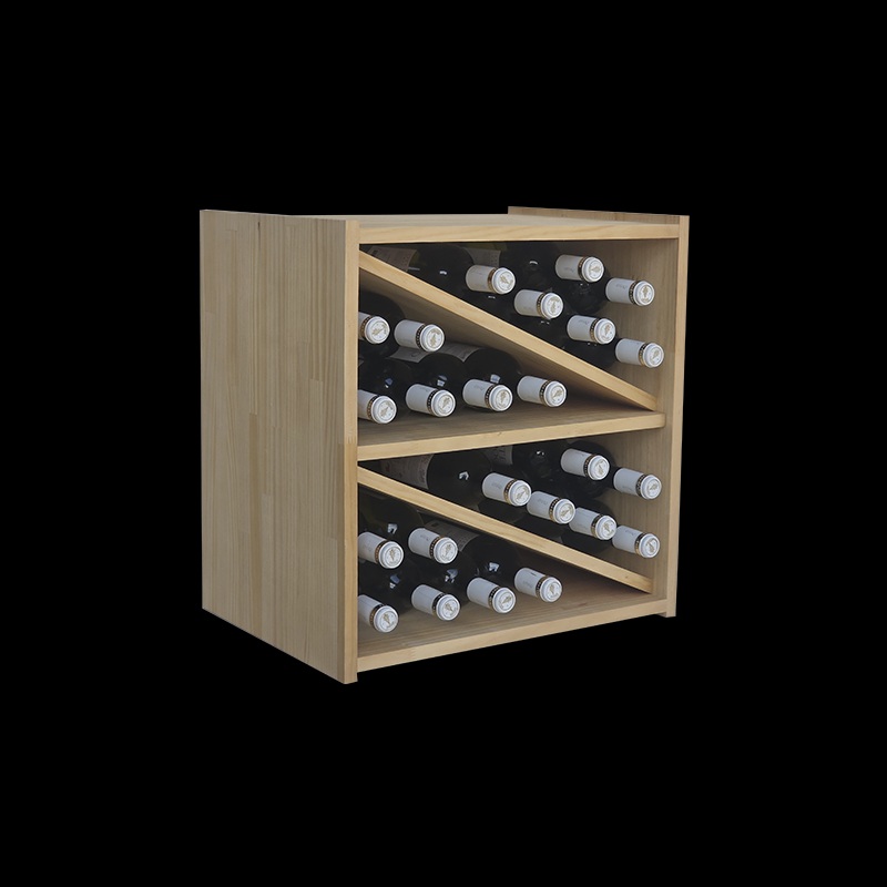 Monastrell wooden wine rack kit for 24 bottles 450017 - Image 4
