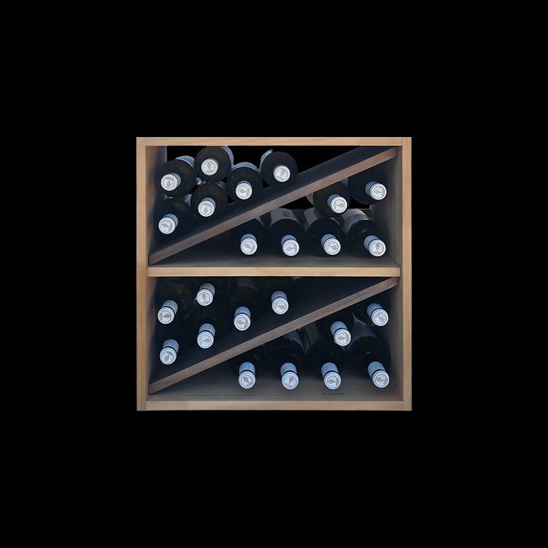 Monastrell wooden wine rack kit for 24 bottles 450017 - Image 6